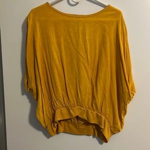 Mustard color top